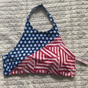 Victoria Secret Swim USA flag bikini top 🇺🇸